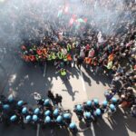 Flotilla: clashes in Bologna on the ring road