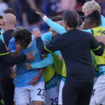 Football: Serie A, Lazio-Torino 3-3. Cataldi equalises for Lazio in the 103rd minute.