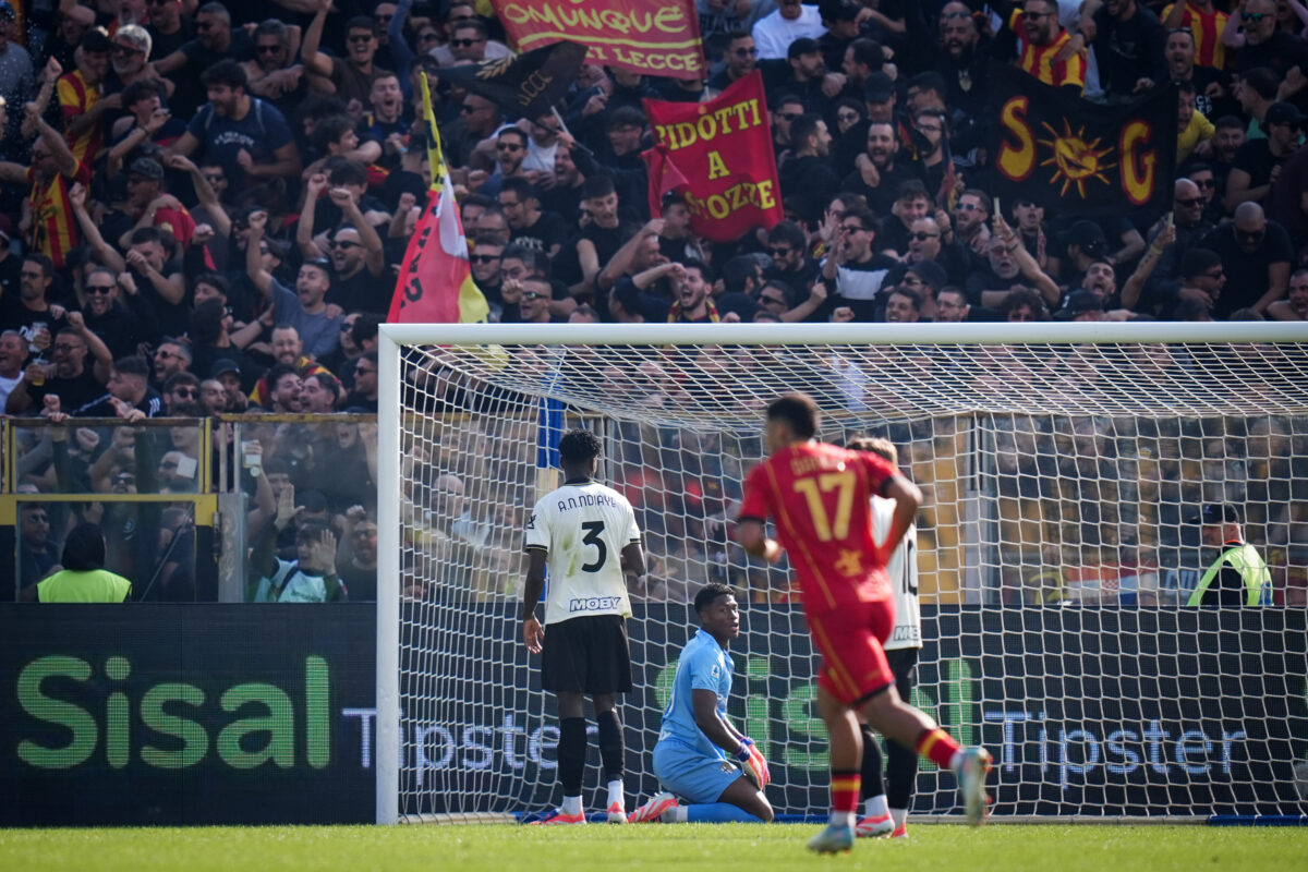 Football: Serie A, Parma-Lecce 0-1, Sottile decides