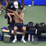 Djokovic exhausted on the court in Shanghai, forced into a third set