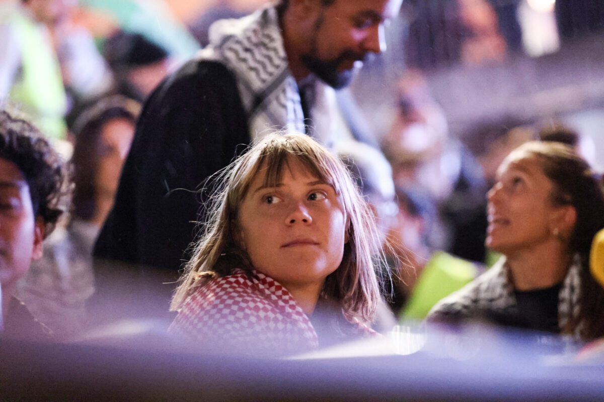 Israel criticises Greta Thunberg for post with photo of hostage