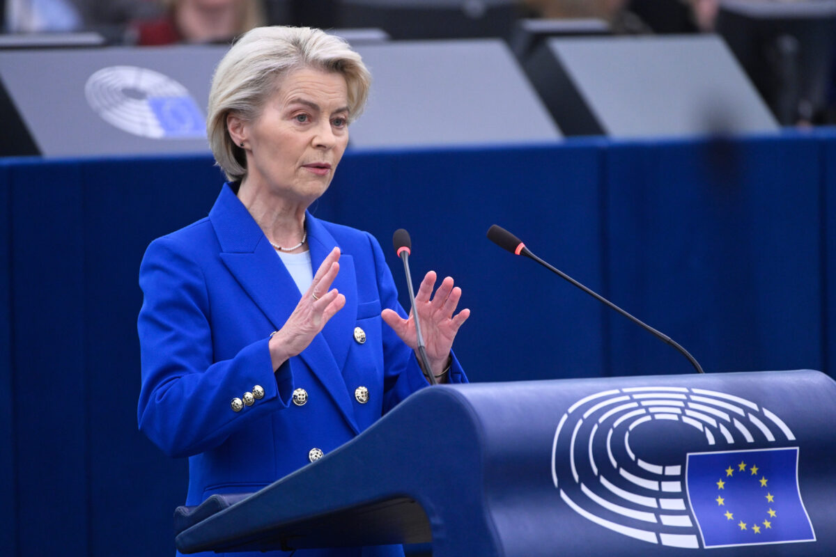 Von der Leyen: ‘The future of AI should be written in Europe’