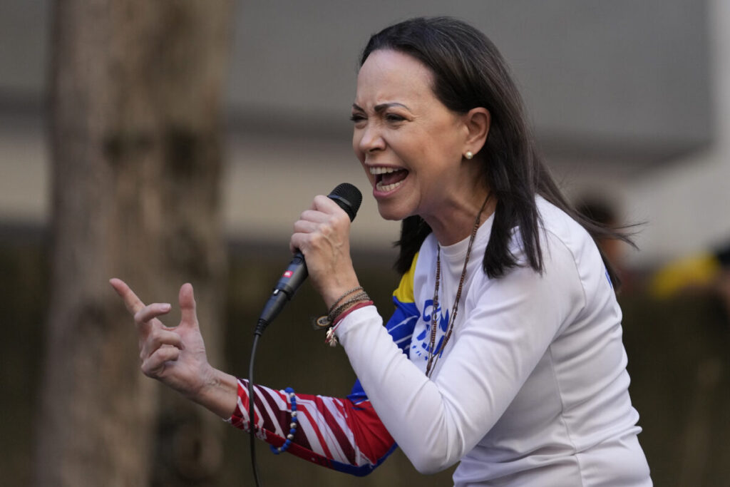 The Nobel Peace Prize goes to Venezuelan Maria Corina Machado