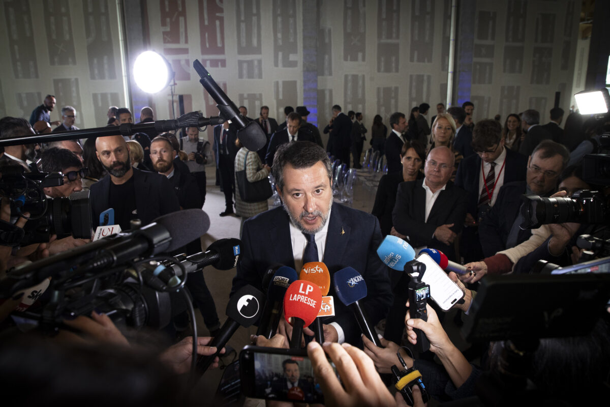 Gaza, Salvini: “The government is balanced, peace is also owed to Netanyahu”