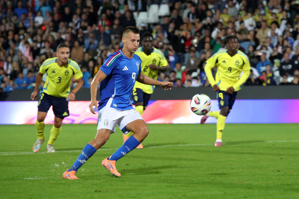 Football, U-21 European Championship Qualifiers: Italy-Sweden 4-0