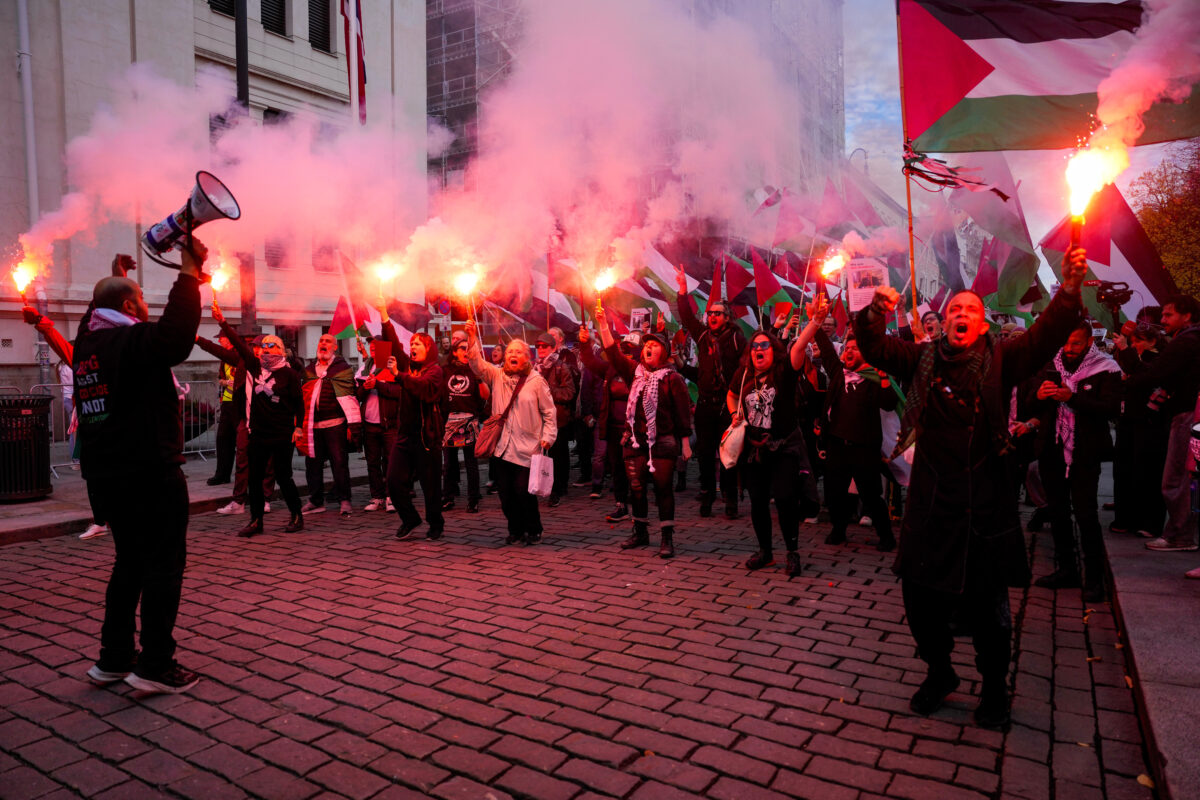 Oslo, pro-Palestine demonstration before Norway-Israel match Oslo, pro-Palestine demonstration before Norway-Israel match
