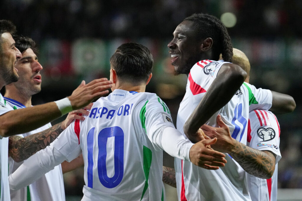 Football: World Cup Qualifiers, Estonia-Italy 1-3