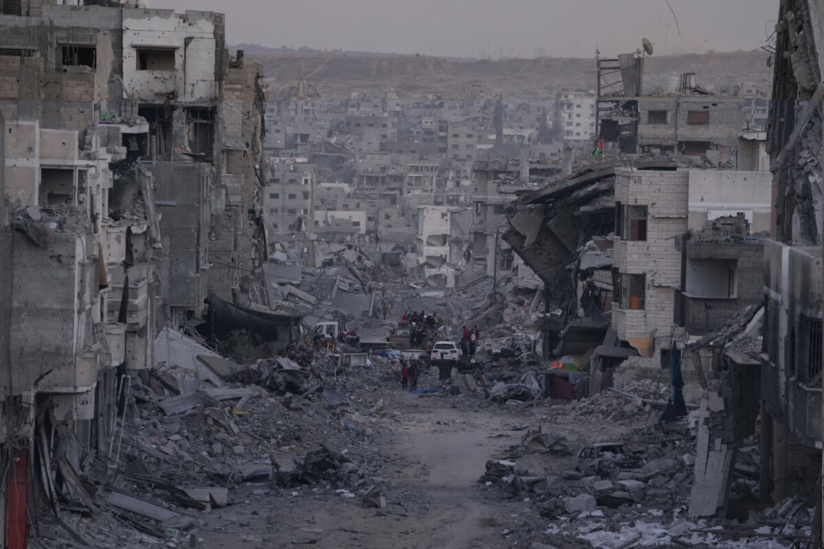 Gaza: Trump: ‘Riviera? At the moment, everything is devastated.’