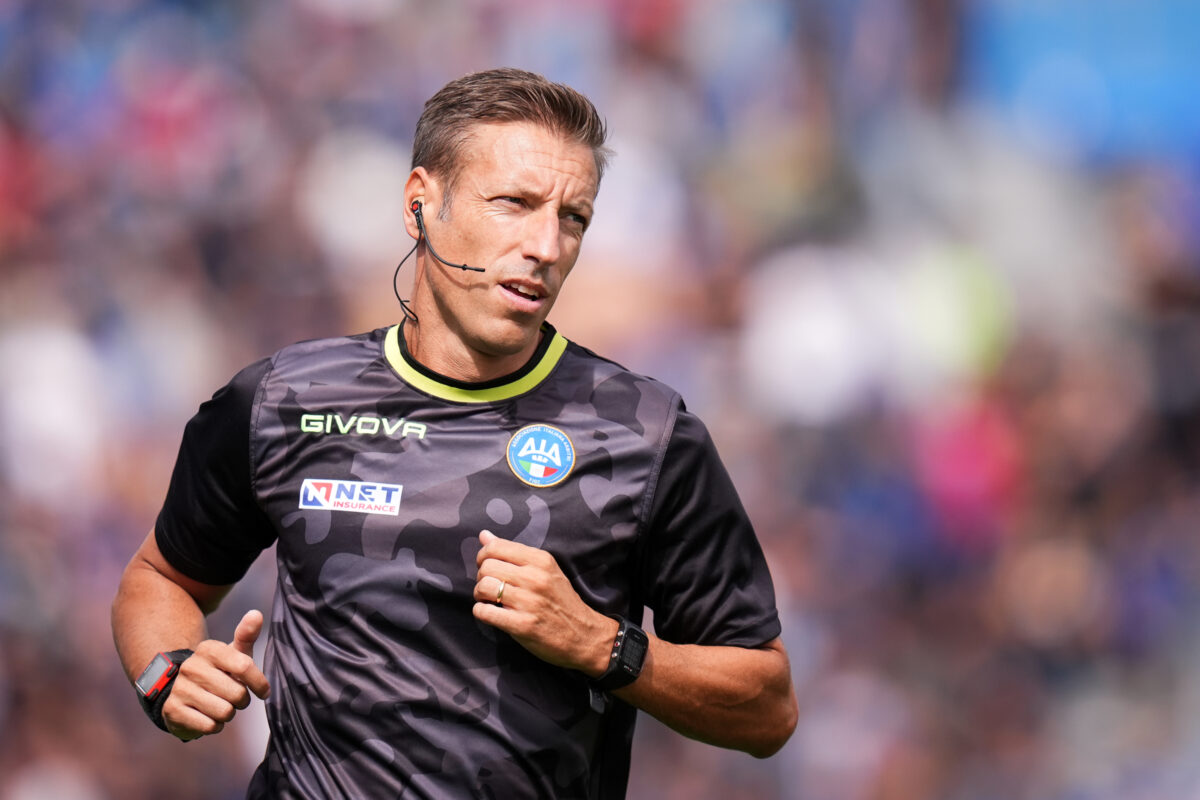 Serie A: Massa to referee Roma-Inter, Marinelli to referee Milan-Fiorentina