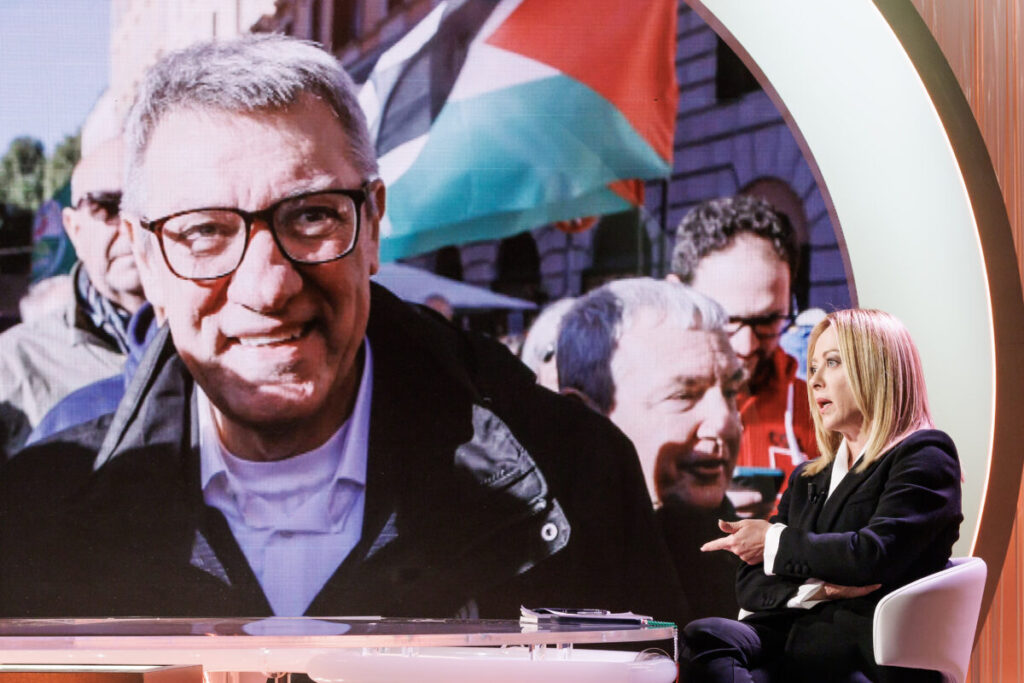 Government, Meloni: ‘Landini calls me a “courtesan”. He is clouded by resentment.’