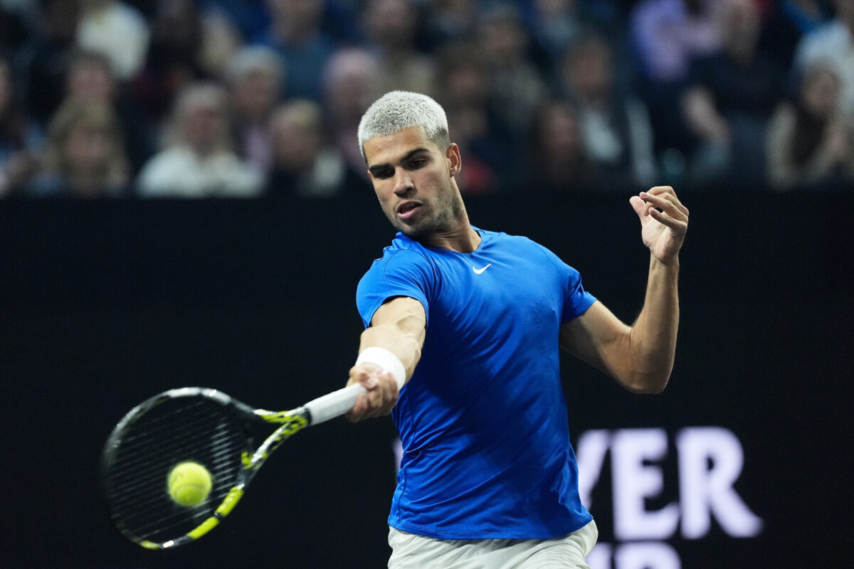 Tennis: Six kings slam, Alcaraz beats Fritz and reaches the final Tennis: Six kings slam, Alcaraz beats Fritz and reaches the final