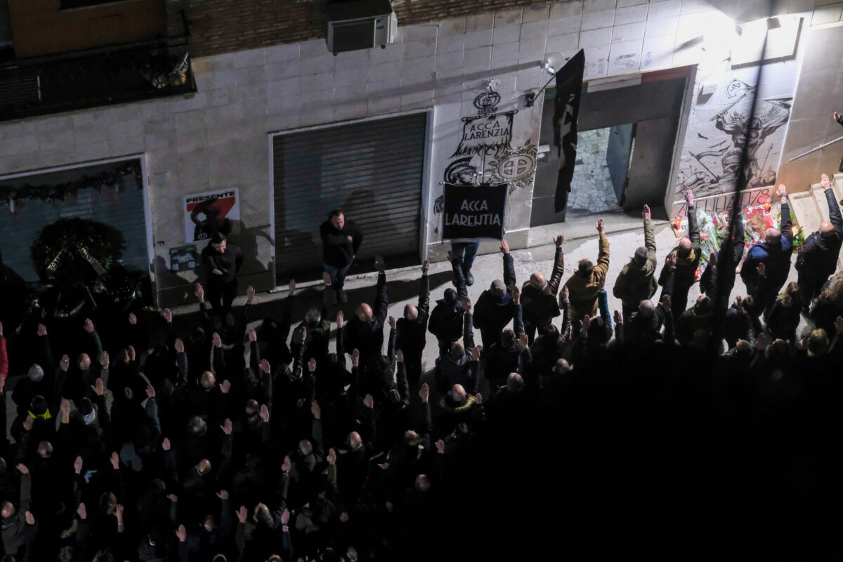 Acca Larenzia: Rome prosecutor requests trial for Roman salutes