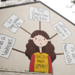Cecchettin case: “This is not love”, a mural for Giulia in Turin