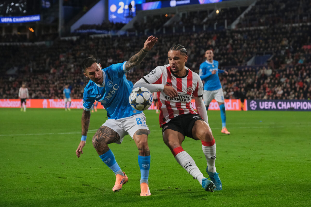 Champions League, Psv-Napoli 6-2 Champions League, Psv-Napoli 6-2