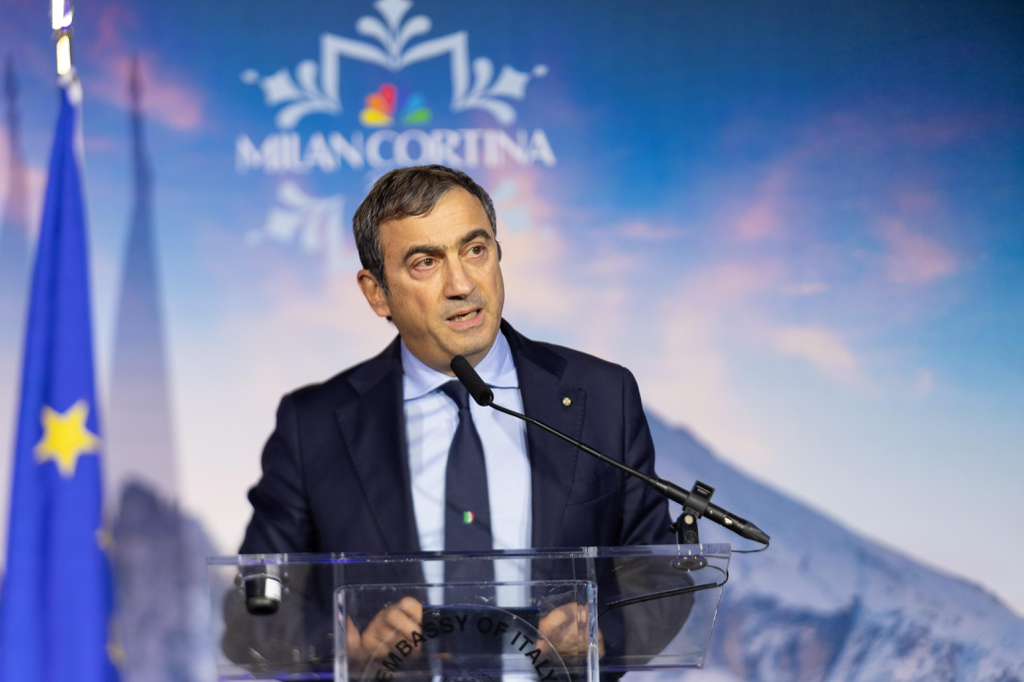 Italy-USA: Event for the Milan-Cortina 2026 Games at the Washington Embassy
