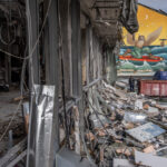 Ukraine: Kiev claims Russia struck a residential block in Kherson, killing two people