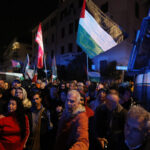 Rome, pro-Palestinian march continues: water cannons used again on protesters