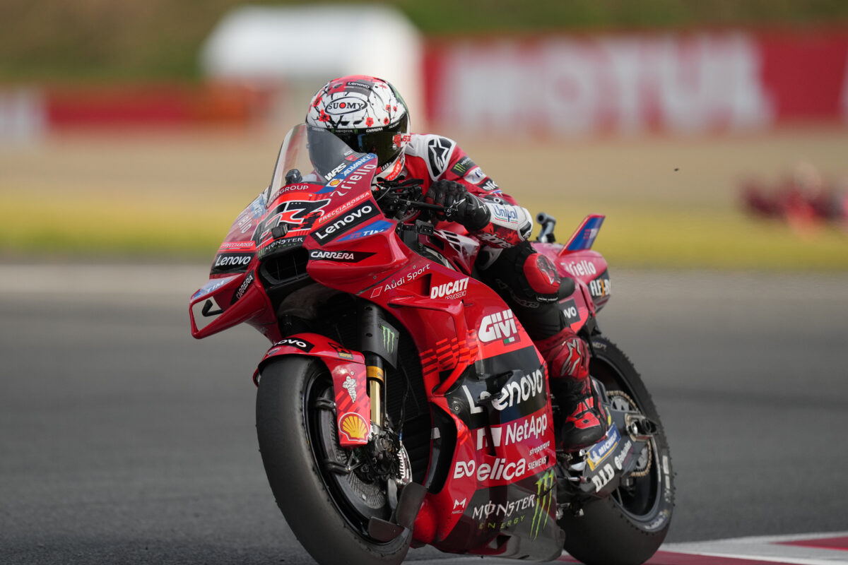 MotoGP: Bagnaia takes pole position in Malaysia, Ducati dominates front row with Alex Marquez and Morbidelli MotoGP: Bagnaia takes pole position in Malaysia, Ducati dominates front row with Alex Marquez and Morbidelli