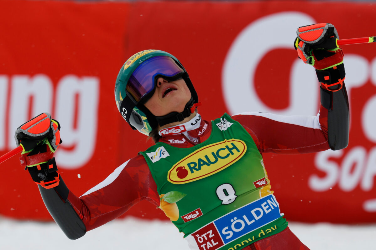 Skiing: World Cup, Scheib wins Giant Slalom in Sölden, Gut-Berhami third Skiing: World Cup, Scheib wins Giant Slalom in Sölden, Gut-Berhami third