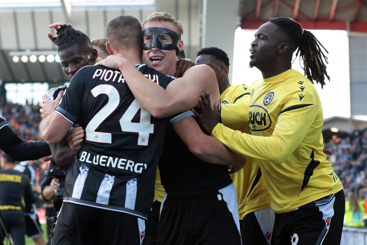 Football: Serie A, Udinese-Lecce 3-2 Football: Serie A, Udinese-Lecce 3-2