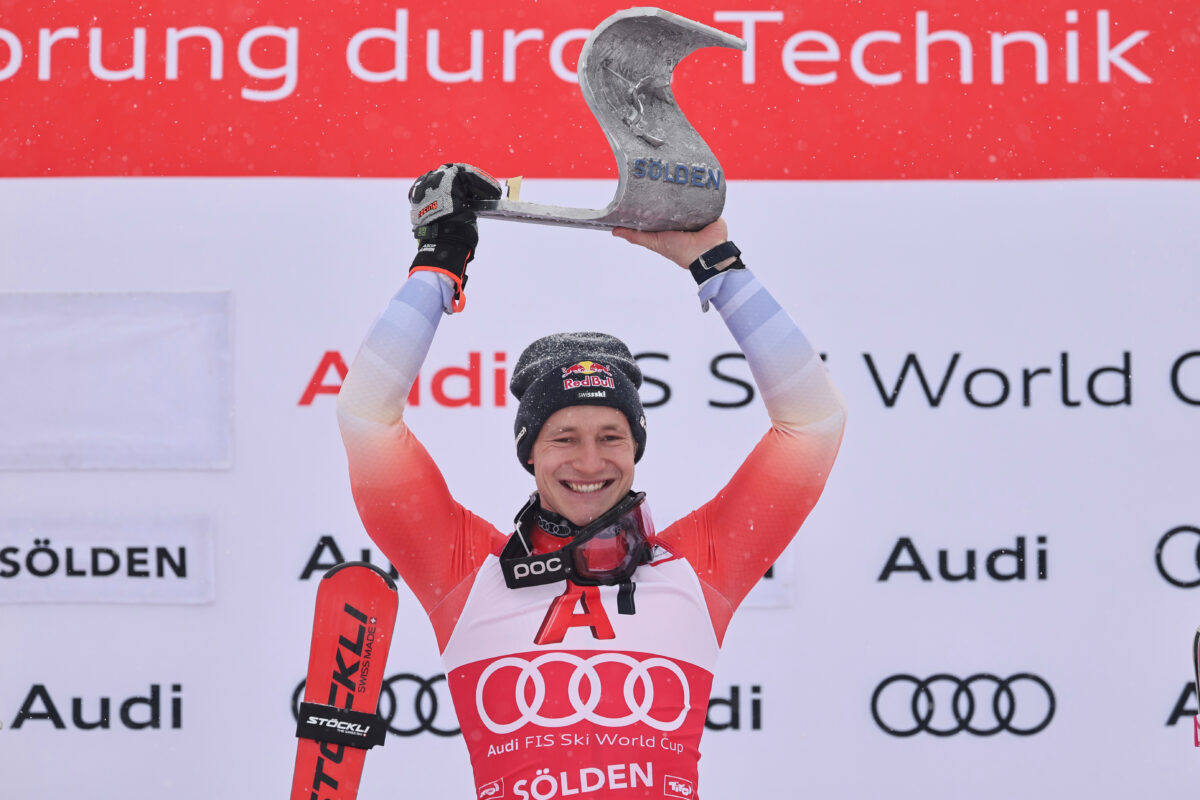 Skiing: World Cup, Odermatt wins giant slalom in Sölden, Vinatzer eighth after comeback