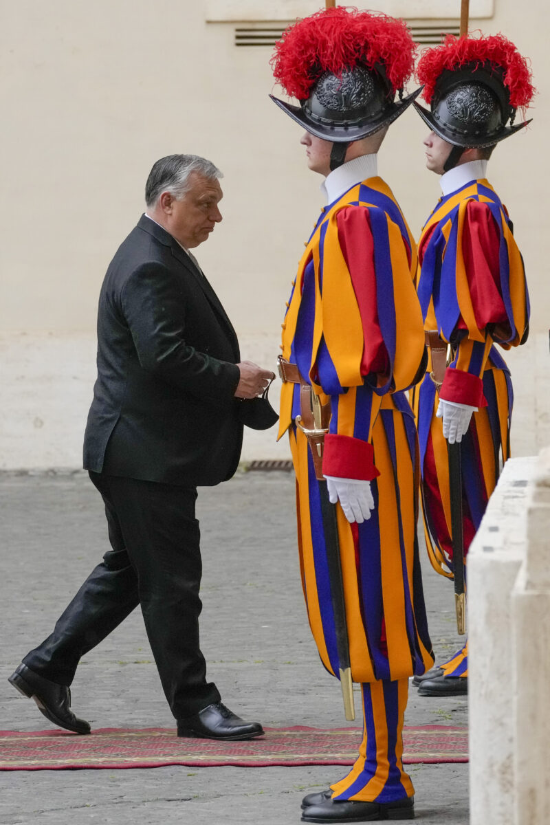 Orban in the Vatican for a meeting with Pope Leo XIV Orban in the Vatican for a meeting with Pope Leo XIV