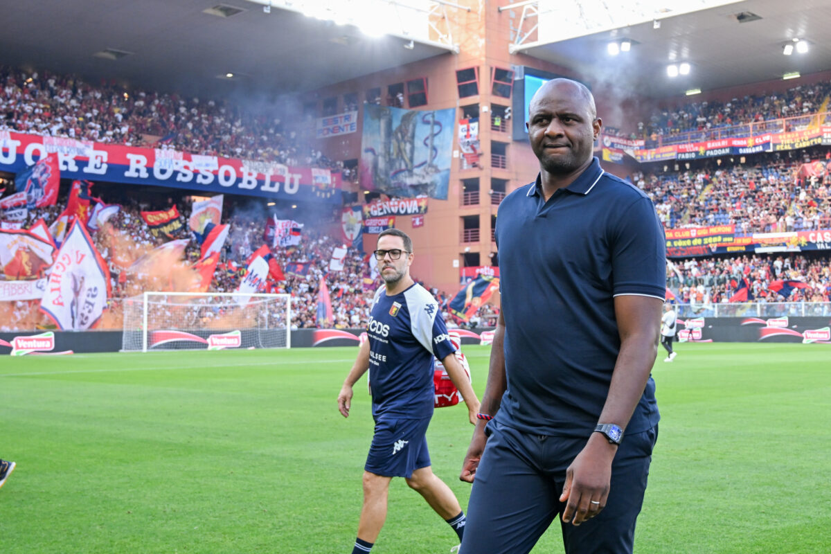 Genoa, farewell Vieira: Criscito on the bench with Sassuolo Genoa, farewell Vieira: Criscito on the bench with Sassuolo