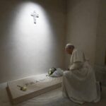 Pope Leo XIV makes surprise visit to Francis’ tomb