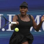 Tennis: Venus Williams, aged 45, takes to the court at the WTA tournament in Auckland