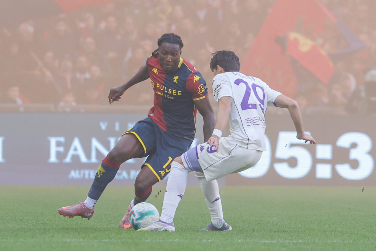 Football: Serie A, Genoa-Fiorentina 2-2 Football: Serie A, Genoa-Fiorentina 2-2