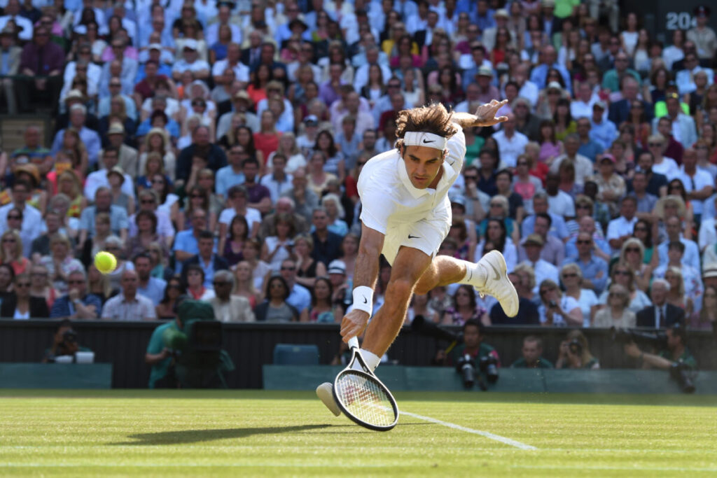 Tennis, in the Allemandi book, photos of champions by Ray Giubilo