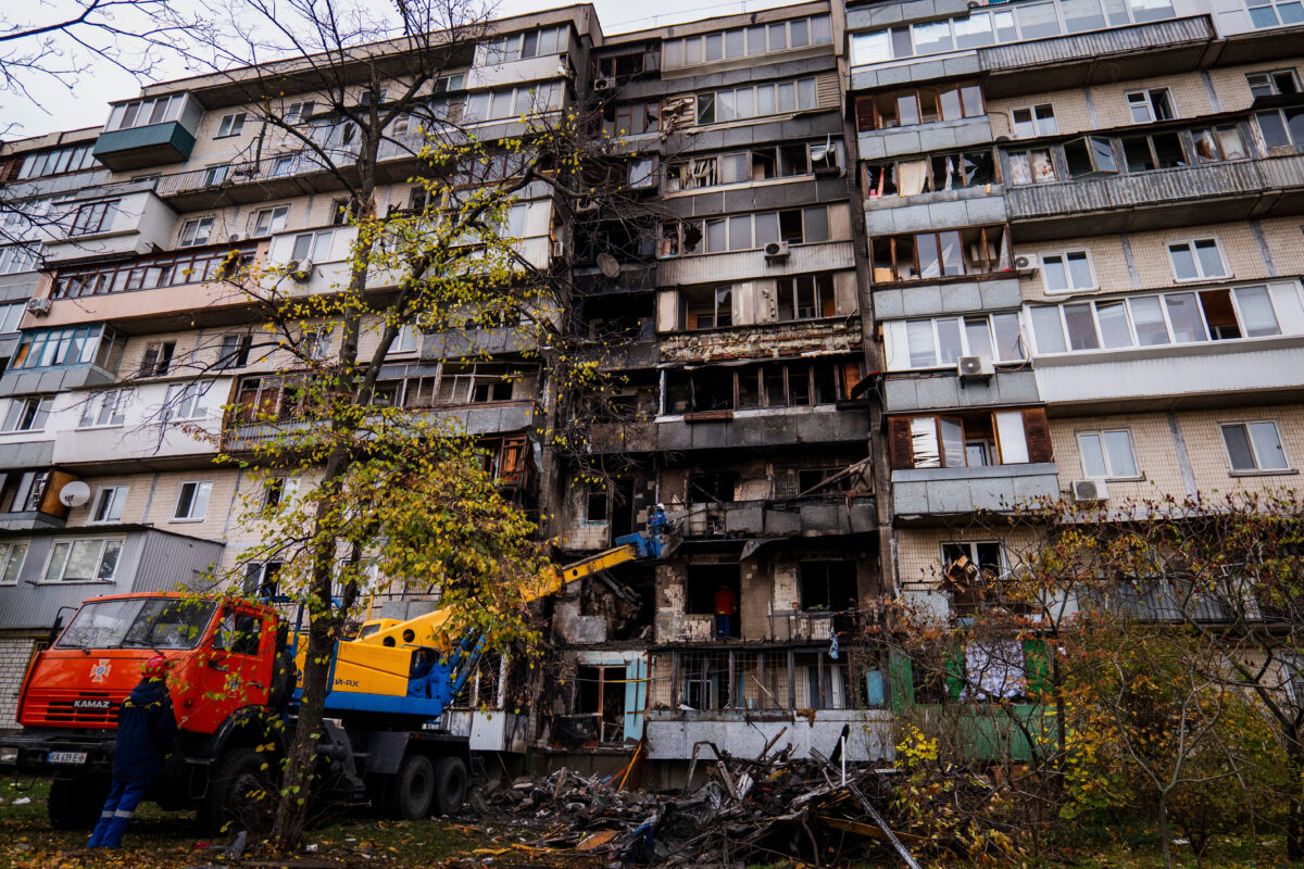 Ukraine: one dead and 24 wounded in massive Russian attack