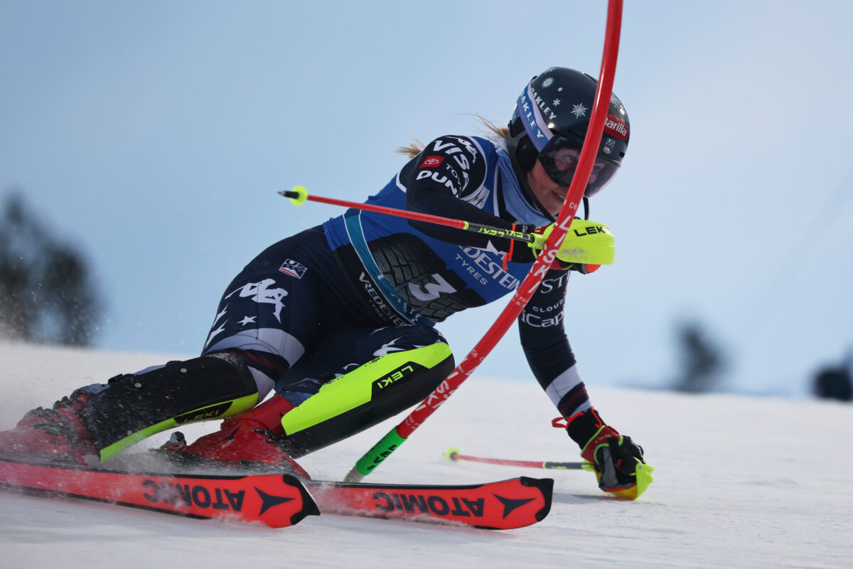Skiing: World Cup, Shiffrin dominates first run of Levi slalom, Colturi second Skiing: World Cup, Shiffrin dominates first run of Levi slalom, Colturi second