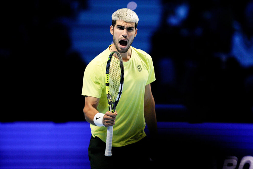 ATP Finals: Alcaraz defeats Auger-Aliassime and advances to the final against Sinner