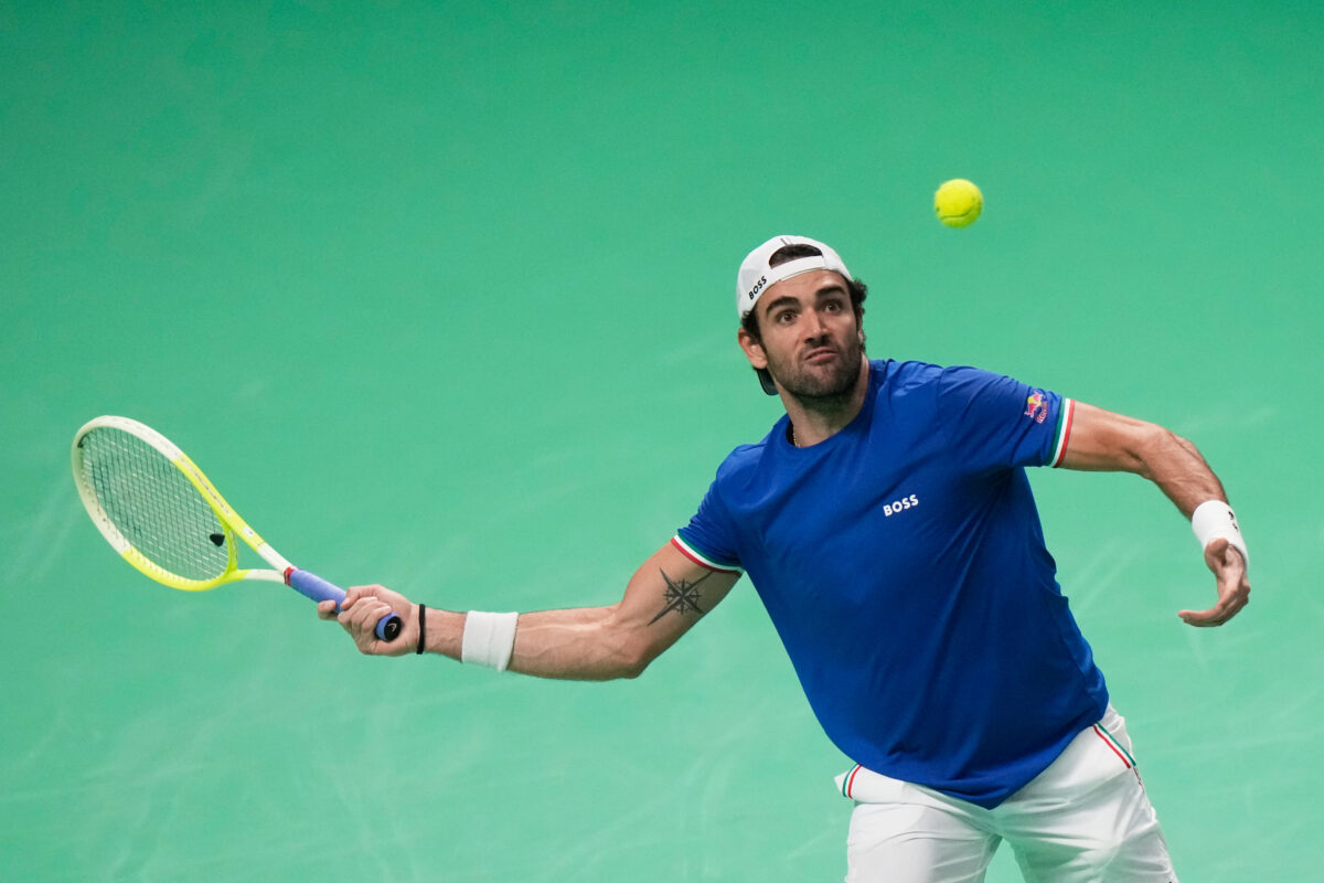 Davis Cup, Berrettini defeats Collignon: Italy-Belgium 1-0