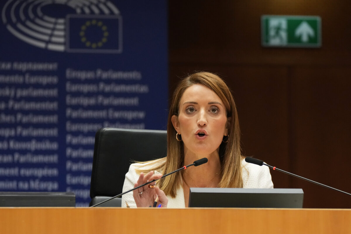 Ukraine, Metsola: ‘Progress on US plan, but let there be true peace, crucial days ahead’