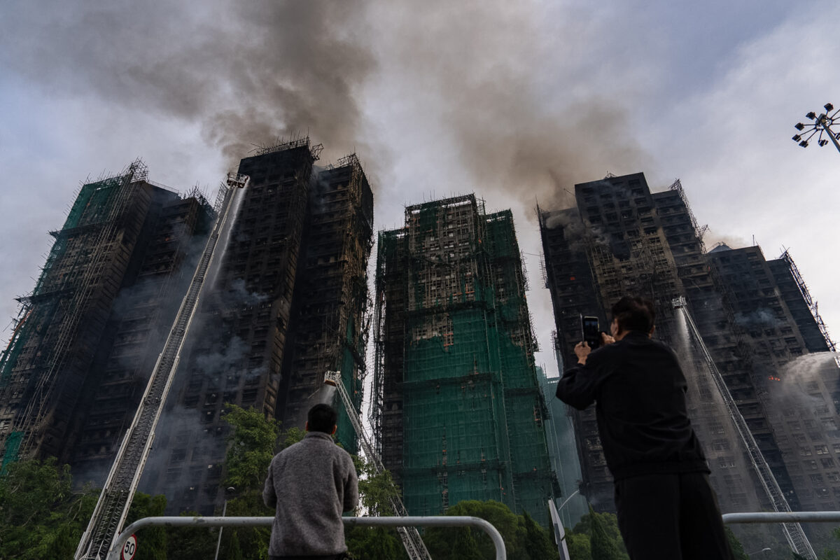 Hong Kong: worst skyscraper fire in the city’s history