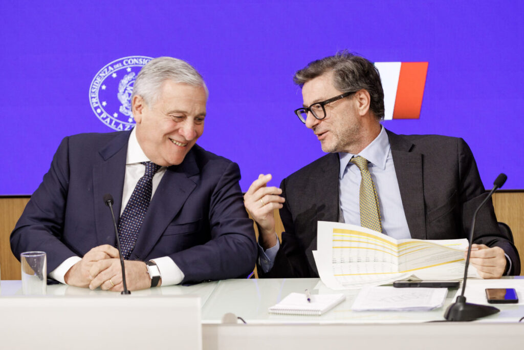 Banks, Tajani: ‘Full confidence in Giorgetti, who has always behaved correctly’