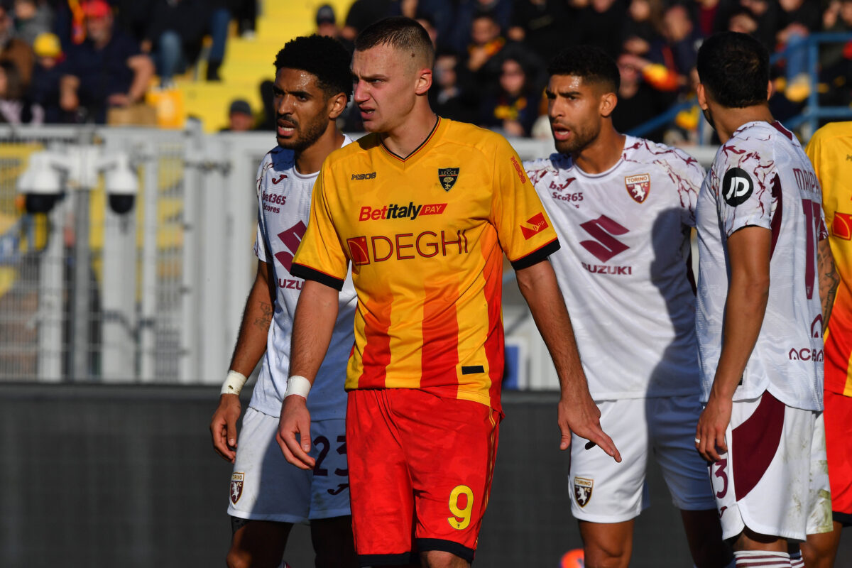 Football: Serie A, Lecce-Torino 2-1