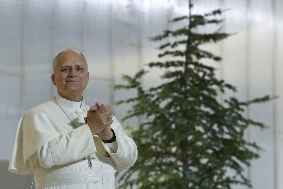 Pope: last day of trip begins, Leo XIV at the Hospital de la Croix