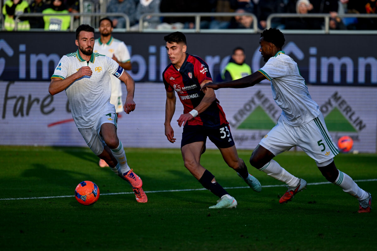 Football: Serie A, Cagliari-Roma 1-0 Football: Serie A, Cagliari-Roma 1-0