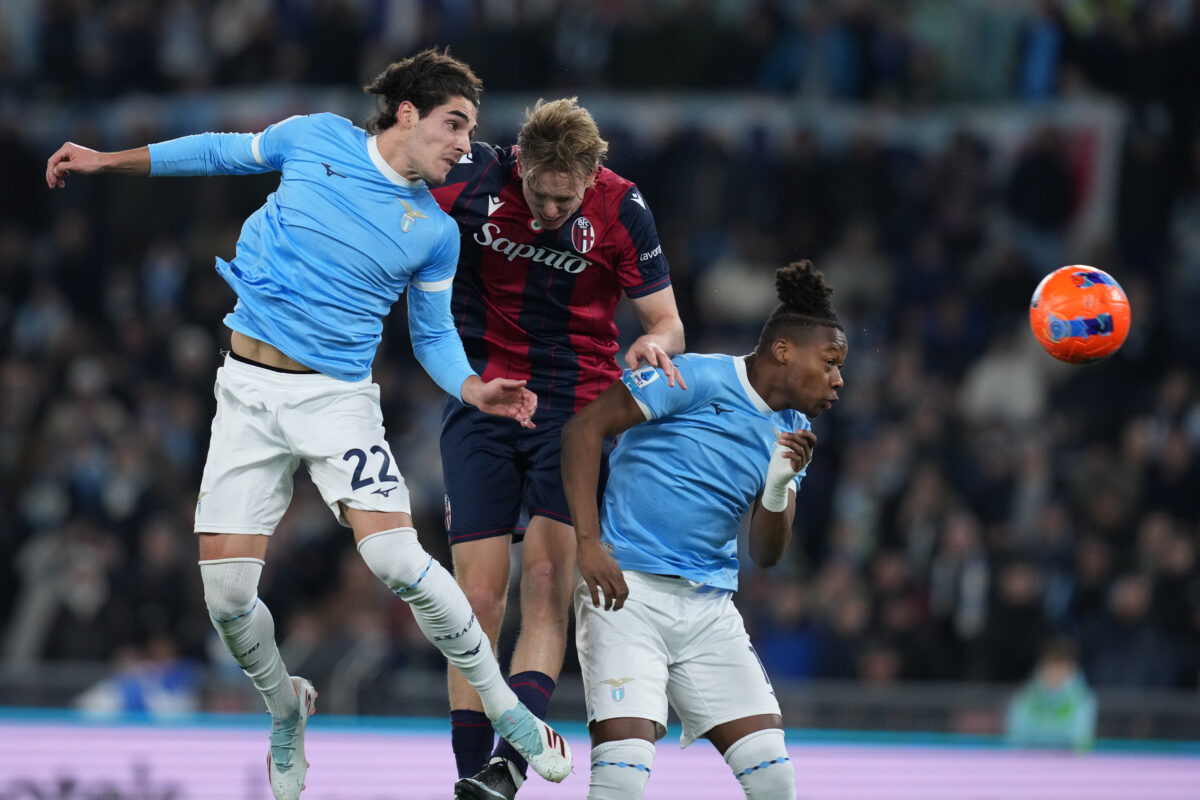 Football: Serie A, Lazio-Bologna 1-1 Football: Serie A, Lazio-Bologna 1-1