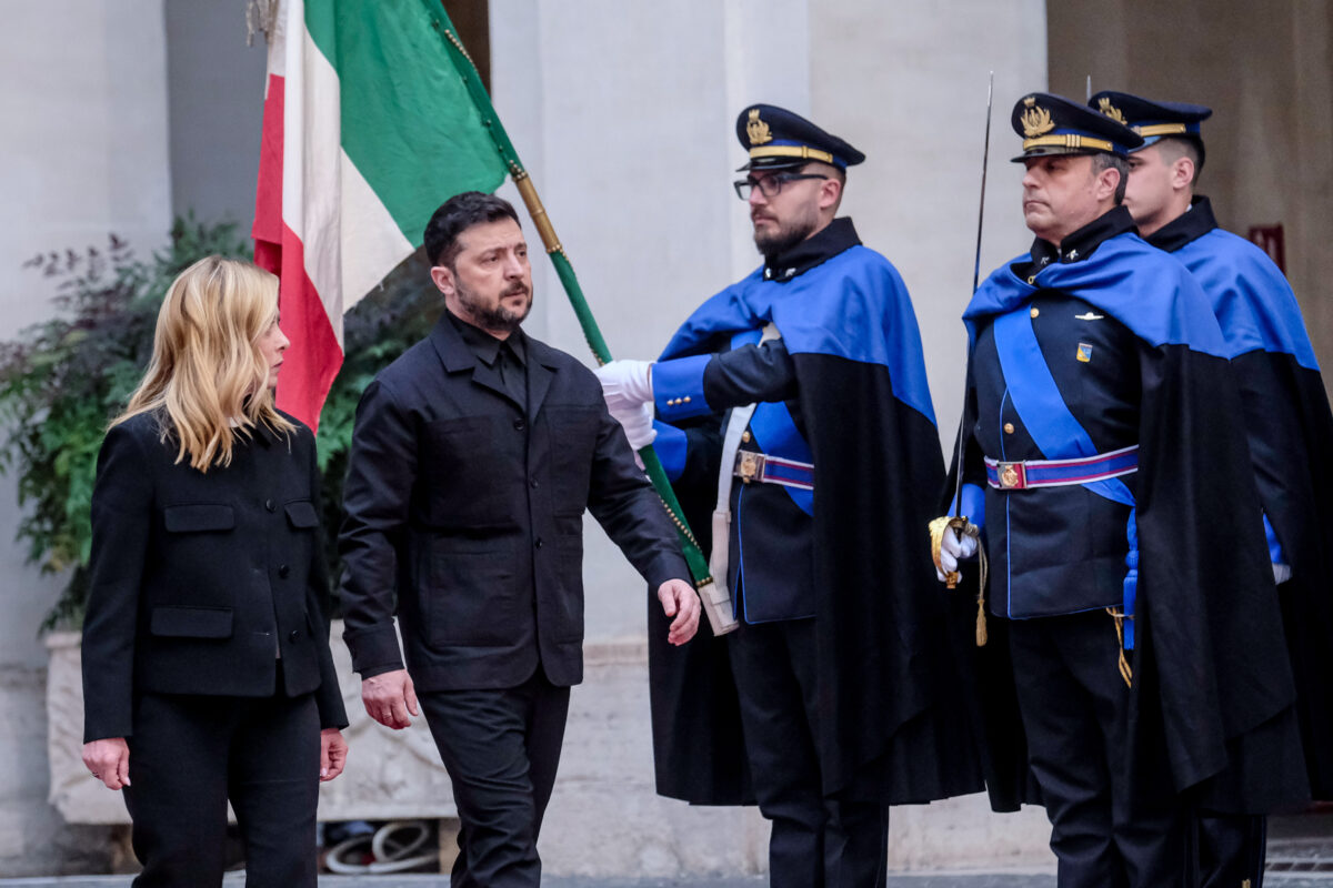 Zelensky: ‘I trust Meloni, she will help us’ Zelensky: ‘I trust Meloni, she will help us’