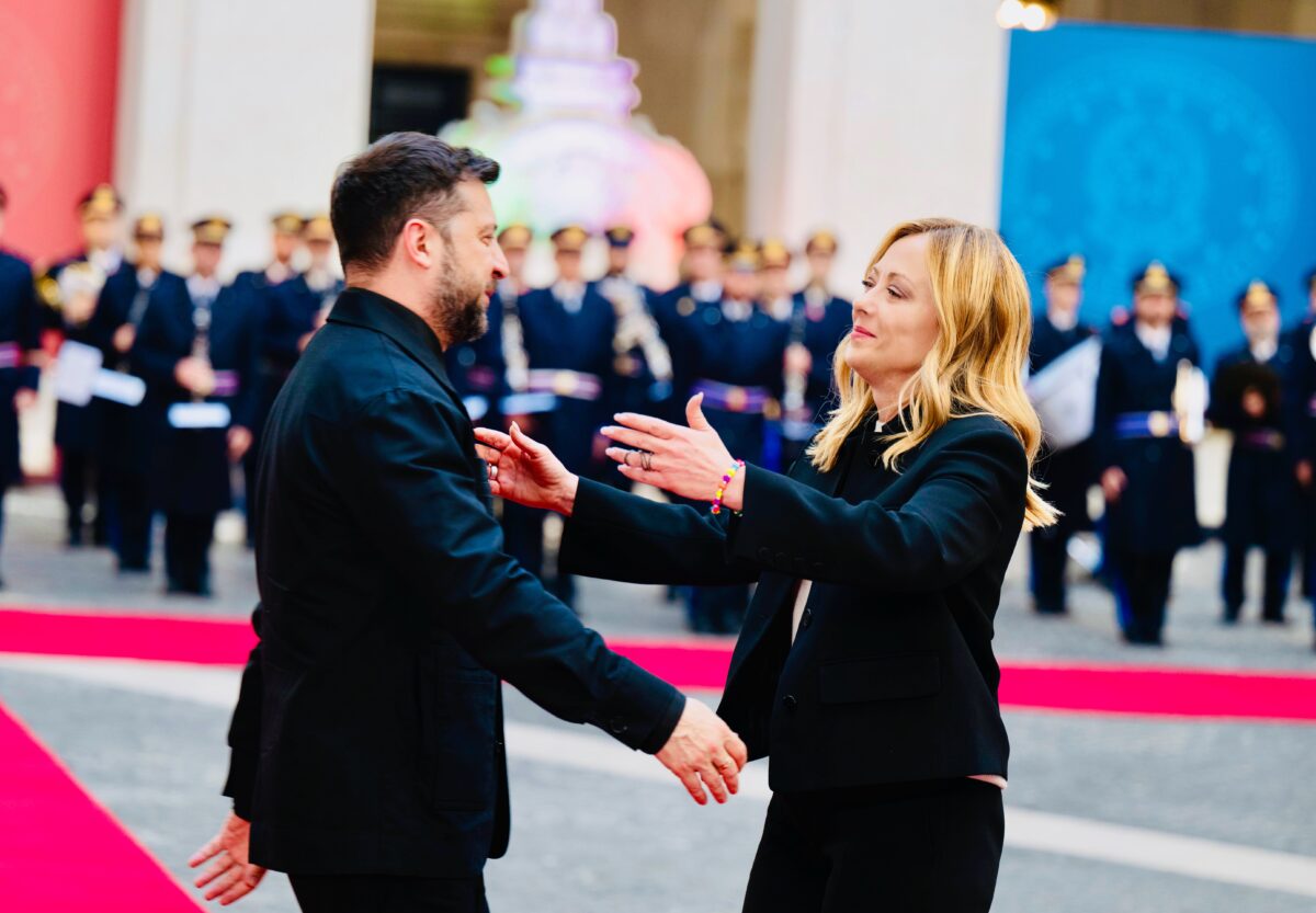 Meloni meets Zelensky: ‘Shared path towards a just and lasting peace’ Meloni meets Zelensky: ‘Shared path towards a just and lasting peace’