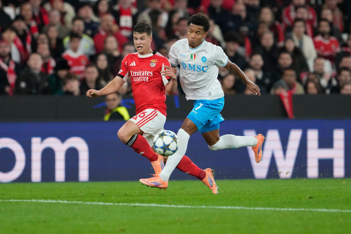 Champions League, Benfica-Napoli 2-0 Champions League, Benfica-Napoli 2-0