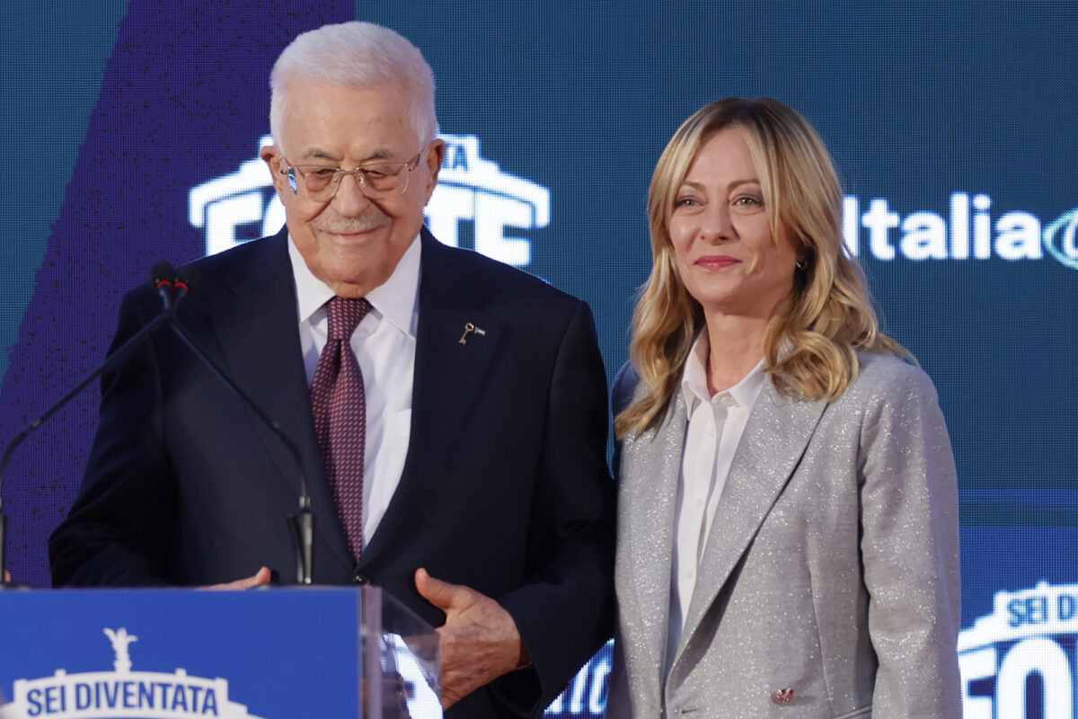 Meloni meets Abbas: ‘Consolidate the ceasefire with full implementation of the Trump plan’