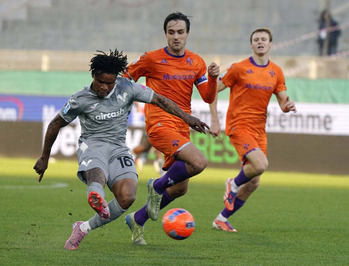 Football: Serie A, Fiorentina–Verona 1–2: Viola still winless