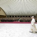 Pope Leo XIV makes a surprise appearance in the Paul VI Hall to greet disabled and sick faithful