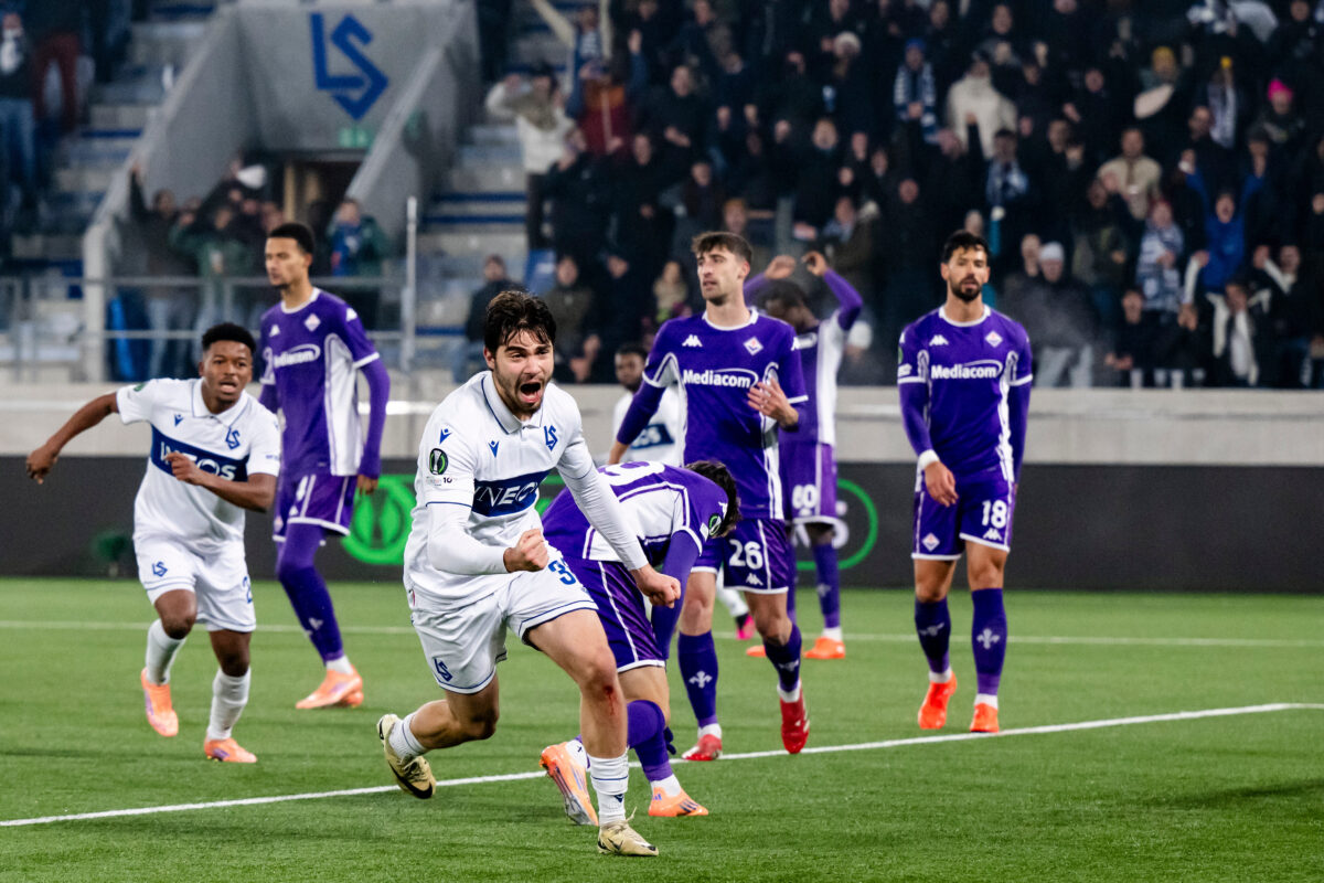 Conference League, Lausanne-Fiorentina 1-0 Conference League, Lausanne-Fiorentina 1-0