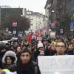 Turin: 7 police officers injured during Askatasuna march